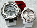 【恋人屋】恋人たちのGショック ペアウオッチ G-SHOCK BABY-G カシオ 電波ソーラー 2本セット GST-W310-7AJF BGA-2900AF-7AJF 電池交換不要 時間がくるわない ラッピング無料 手書きのメッセージお付けします あす楽対応