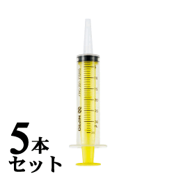 B3【5本セット】ニプロ　カテーテルチップ　シリンジ　横口タイプ　30ml　イエロー08-874　経腸栄養（胃ろう・いろう・PEG・ペグ・胃瘻用）【05P05Dec15】のサムネイル