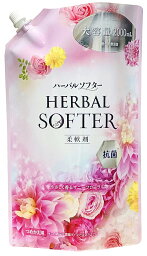 【8本入りケース配送】ミツエイ　ハーバルソフター　抗菌剤配合詰替用　2000ml　やさしく香るサニーフローラルの香り