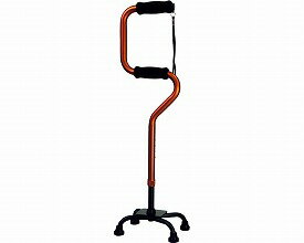 S字クオッドケインオールアルミ　2段階式4点杖 / 72-1＊非課税