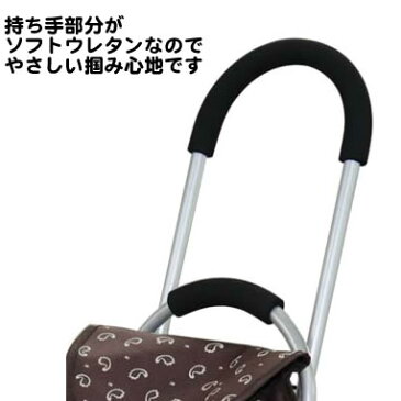 Mittyブランド オシャレな和柄デザインのショッピングカート『ペイズリーブラウンSC-02-PSB』軽量1.5kg!【エコバッグ・ショッピングバッグ・キャリーバッグ】≪検索用≫【05P05Dec15】