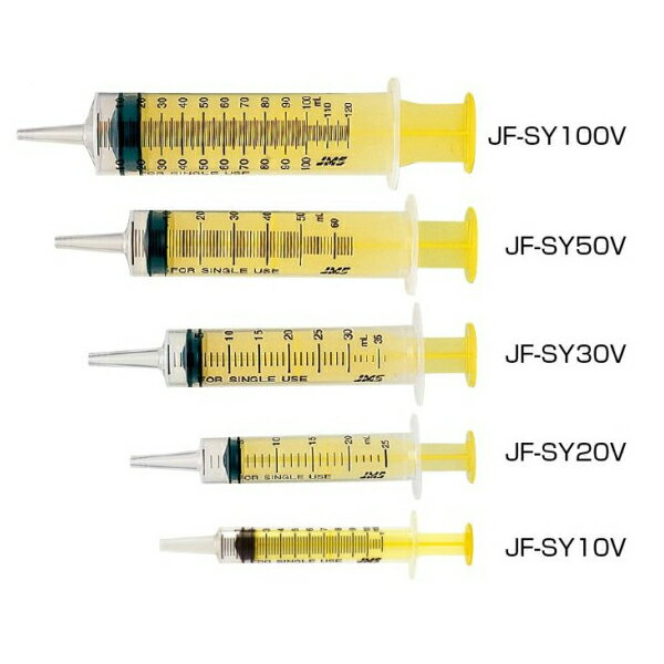 ジェイフィード　シリンジ　50ml　JF-SY50V　50本入　キャップ無し　注入器　経腸栄養（胃ろう・いろう・PEG・ペグ・胃瘻用）