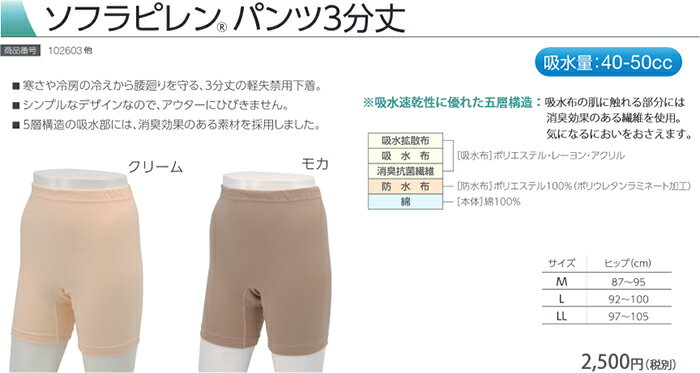 �ڼ����ѥѥ�� ���ե�ԥ��3ʬ�� ���꡼�� M L LL ������