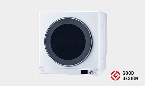 Rinnai RDT-93-13A 乾太くん DXタイプ [ガス衣類乾燥機 (乾燥容量9.0kg/都市ガス12・13A) 操作パネル下部/ガスコード接続タイプ]