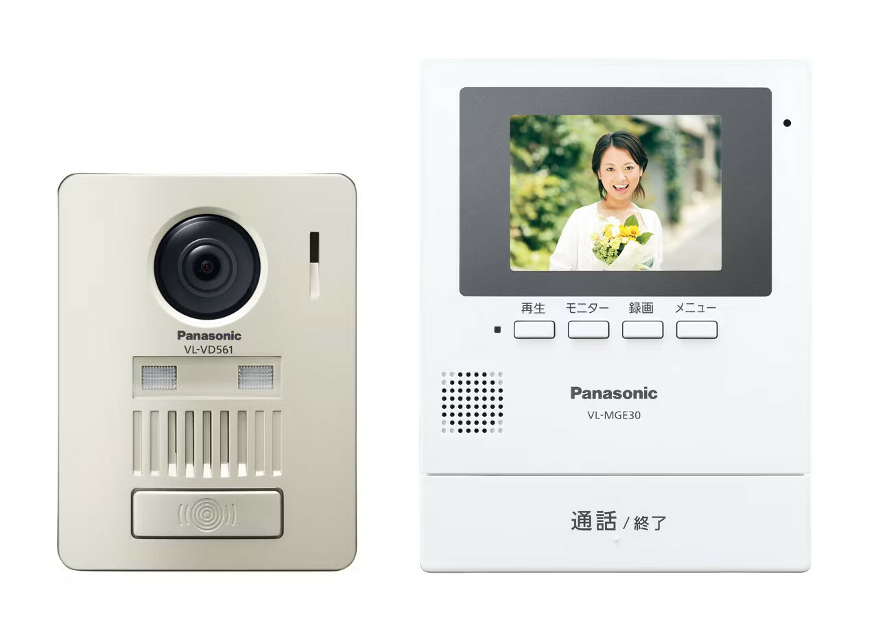 パナソニック モニター壁掛け式ワイヤレステレビドアホン VL-SGE30KLA Panasonic