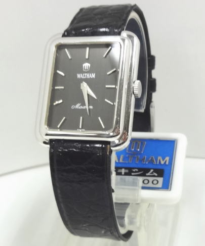 ヴィンテージ【あす楽対応】未使用　ウォルサム 手巻きメンズ　腕時計 スイス製 グレー