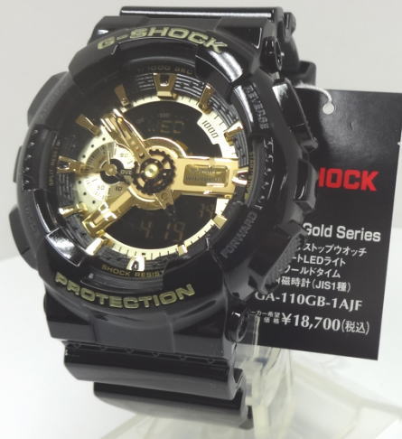 ʡڤбG-SHOCKBLACK GOLDǥǥ롡ʥӡGA-110GB-1AJF