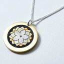 手づくり 伝統工芸品 1点もの METALHEARTS 呼銀座 ペンダント 「月鏡華」