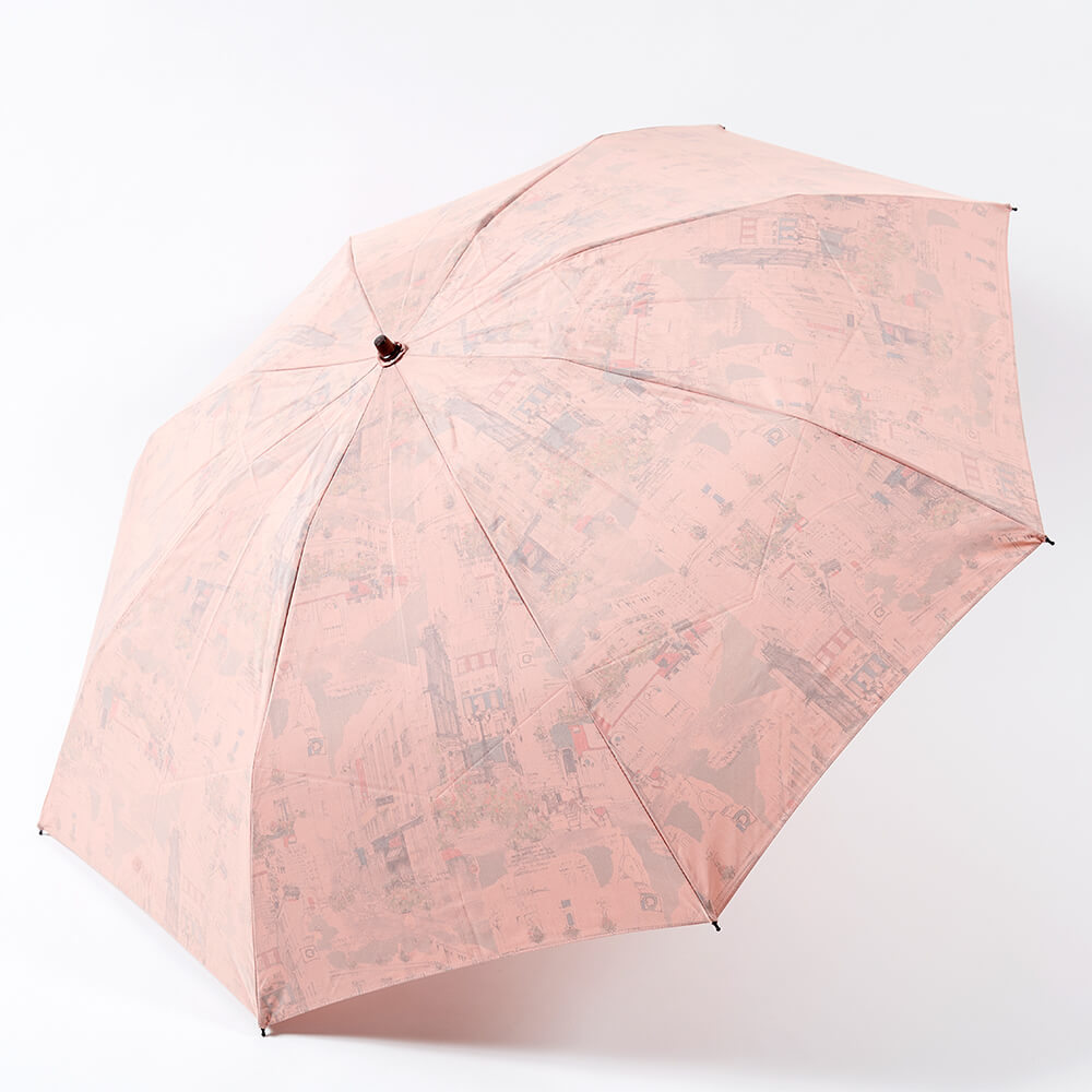 折りたたみ傘 雨傘 8本骨 UV加工 ギフト 東京洋傘 株式会社モンブラン monpluie(モンプリュイ) bouge(ブージュ)