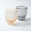 ガラス食器 桐箱入り ギフト 伝統工芸品 東亜硝子工芸 江戸切子 クリスタル ロックグラス 蓮華 青墨・黄