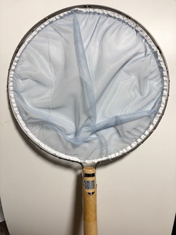 丸網(玉網)　径360mm　柄（長さ）600mm 稚魚目　1.6mm 錦鯉販売　錦鯉通販の大谷錦鯉店