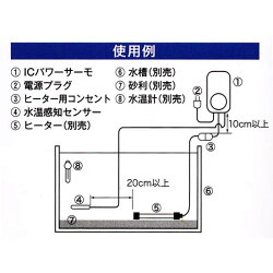 15〜35度まで制御可能コトブキ工芸ICパワーサーモET-1000X【送料無料北海道沖縄別途2160円東北324円】【♭】