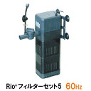 ☆カミハタ リオ Rio フィルターセット5 60Hz送料無料 但 一部地域除 2点目より700円引