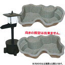 ☆タカラ みかげ調プラ池 M240+渓流Rセット 個人宅配送不可 会社は送料無料(北海道・沖縄・離島は別途見積) 同梱不可