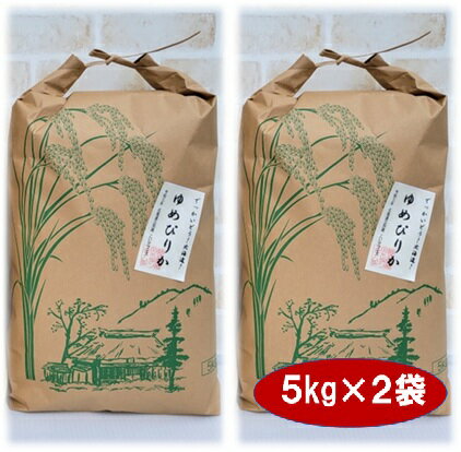 ★クーポンで【8046円】5kgあたり4023円★楽天月間優良ショップ受賞店★お米 ★ 白米 計 10kg 北海道 ゆめぴりか 5kg × 2袋 ★令和7年産 【生産者限定】 h39c2 でっかいどう！ 北海道 北海道米 北海道 米 お米 高級 ブランド米 美味しい おいしい ギフト