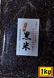 ★ほぼ全商品47%OFF+P3倍★ 黒米 1kg 令和5年産 「 エージレス入りジーッパー付 」 q05 岩手県花巻産 宮沢賢治の里産 脳内視力 楽しい オードブル メニュー開発 健康 雑炊 ポリフェノール アントシアニン 古代米 五穀米 雑穀米 視力 肩こり 老眼