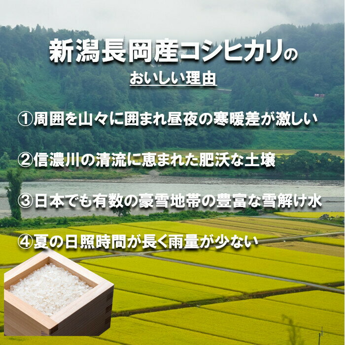 新米　田中米穀　新潟長岡産　こしひかり　20kg　(5kg×4袋)【送料無料　北海道、九...