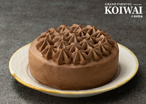 【期間限定特別価格】小岩井農場 クリームショコラケーキ4号【スイーツ バースデー ギフト】