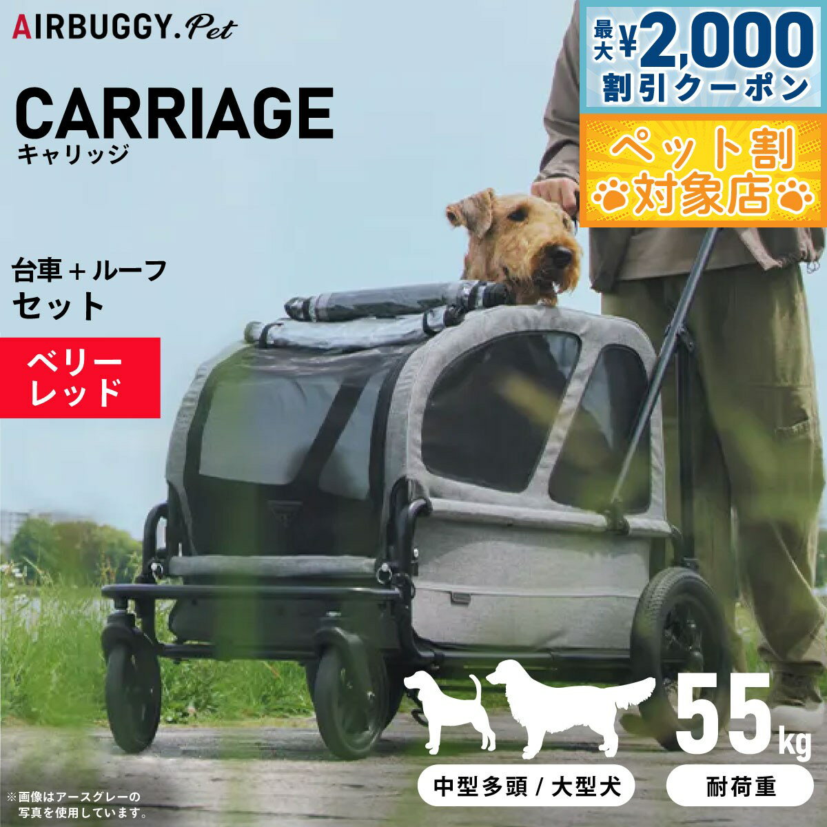 【最大2000円OFFクーポン！＆店内ポイント最大62倍！マラソン限定！】エアバギー フォー ペット キャリ..