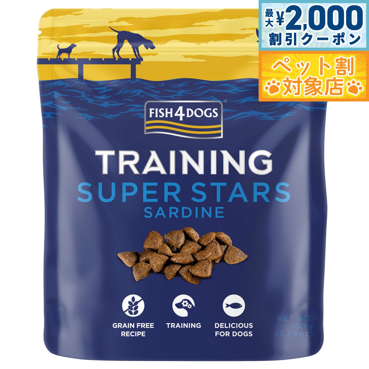 �ں���2000��OFF�����ݥ󡪡�Ź��ݥ���Ⱥ���62�ܡ��������ꡪ�ۥե��å���4�ɥå� FISH 4 DOGS �ȥ졼�˥󥰥ȥ꡼�� �����ѡ��������� 150...