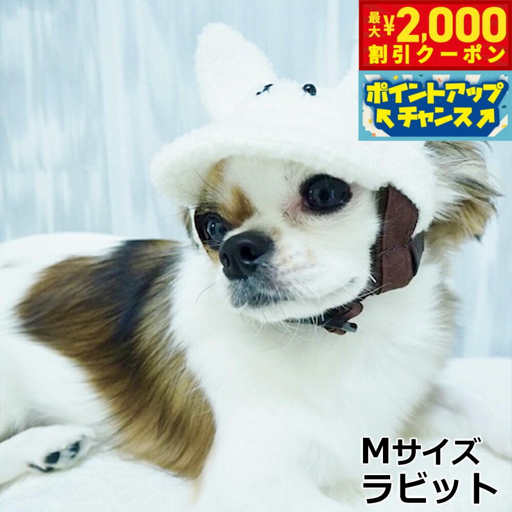 【最大2000円OFFクーポン！＆店内ポイント最大52倍！本日限定！】犬の帽子 ガーデンオブエデン アニマルボアCAP M ラビット【送料無料】