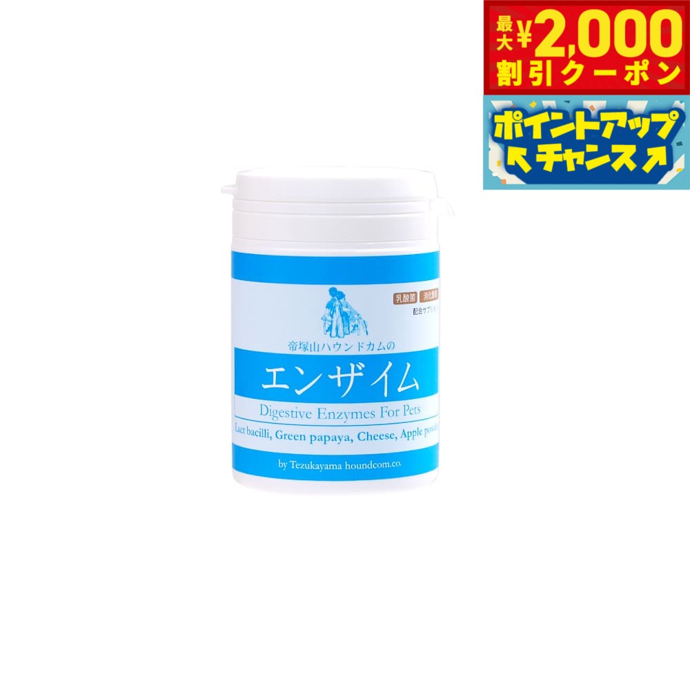 Granule, Powder Type - 【最大2000円OFFクーポン！＆店内ポイント最大54倍！本日限定！】GLORY DOG＆EARTH 犬猫用消化酵素 エンザイム チーズ味 天然の消化酵素 パパイヤ、リンゴ入り 100g