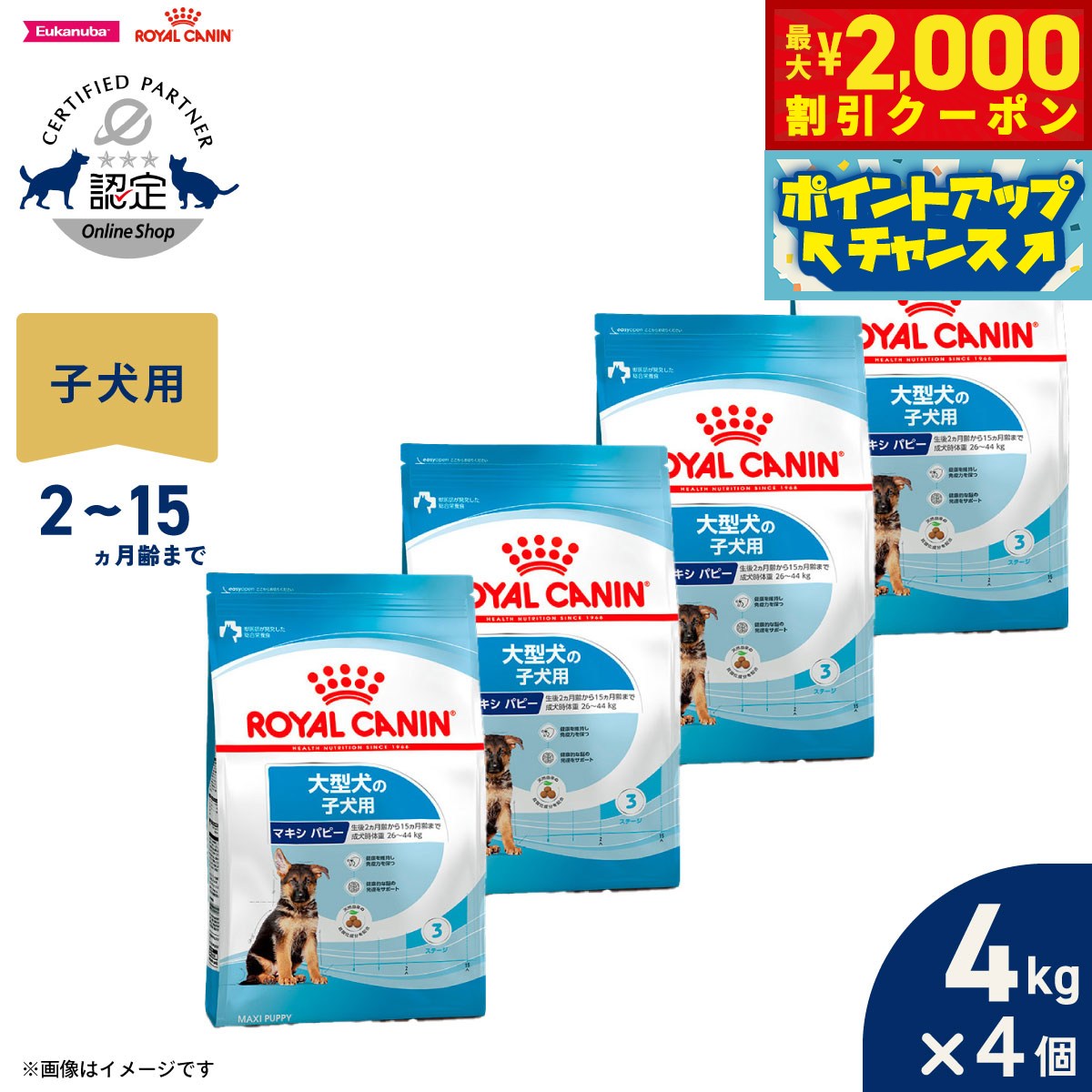 ロイヤルカナン犬ドッグフードサイズ...