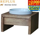 【2000円OFFクーポン!&店内ポイント最大58倍!本日限定!】リプラス(REPLUS)メシダイ ゴハン シングル S1 チーク【送料無料】【食器 フードボウル テーブル Meshidai 胃捻転】