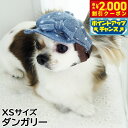 【2000円OFFクーポン!&店内ポイント最大55倍!本日限定!】犬の帽子 ガーデンオブエデン ドットリボンキャスケット XSサイズ ダンガリー