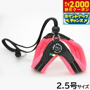 【2000円OFFクーポン!&店内ポイント最大55倍!本日限定!】トレポンティ TREPONTI リベルタ ソフトメッシュ 小型犬用ハーネス 2.5号 ピンク