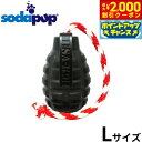 【2000円OFFクーポン!&店内ポイント最大55倍!本日限定!】ソダパップ USA-K9 タグトイ マグナムグレネード L ブラック【送料無料】 ドッグトイ ...