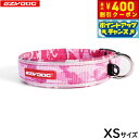【400円OFFクーポン!&店内ポイント最大42倍!本日限定!】イージードッグ EZYDOG ネオカラー XS ピンクカモ 首輪 ウェットスーツ素材 反射 小型...