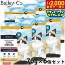 【2000円OFFクーポン!&店内ポイント最大59倍!本日限定!】ベイリーコー Bailey+Co キャットトリーツ フリーズドライ キングサーモン 無添加 素...
