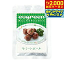 【2000円OFFクーポン!&店内ポイント最大59倍!本日限定!】ユーグリーン お惣菜 牛ミートボール香味野菜風味 100g 犬 手作りご飯 トッピング 国産 ...