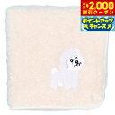 【2000円OFFクーポン!&店内ポイント最大59倍!本日限定!】阪急ハロードッグ オーガニックコットン ハンカチタオル ビションフリーゼ ホワイト 犬柄