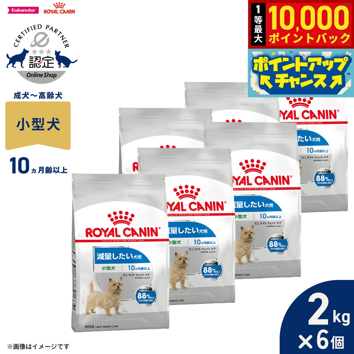 楽天市場】ロイヤルカナン ミニライトウェイトケア 2kgの通販