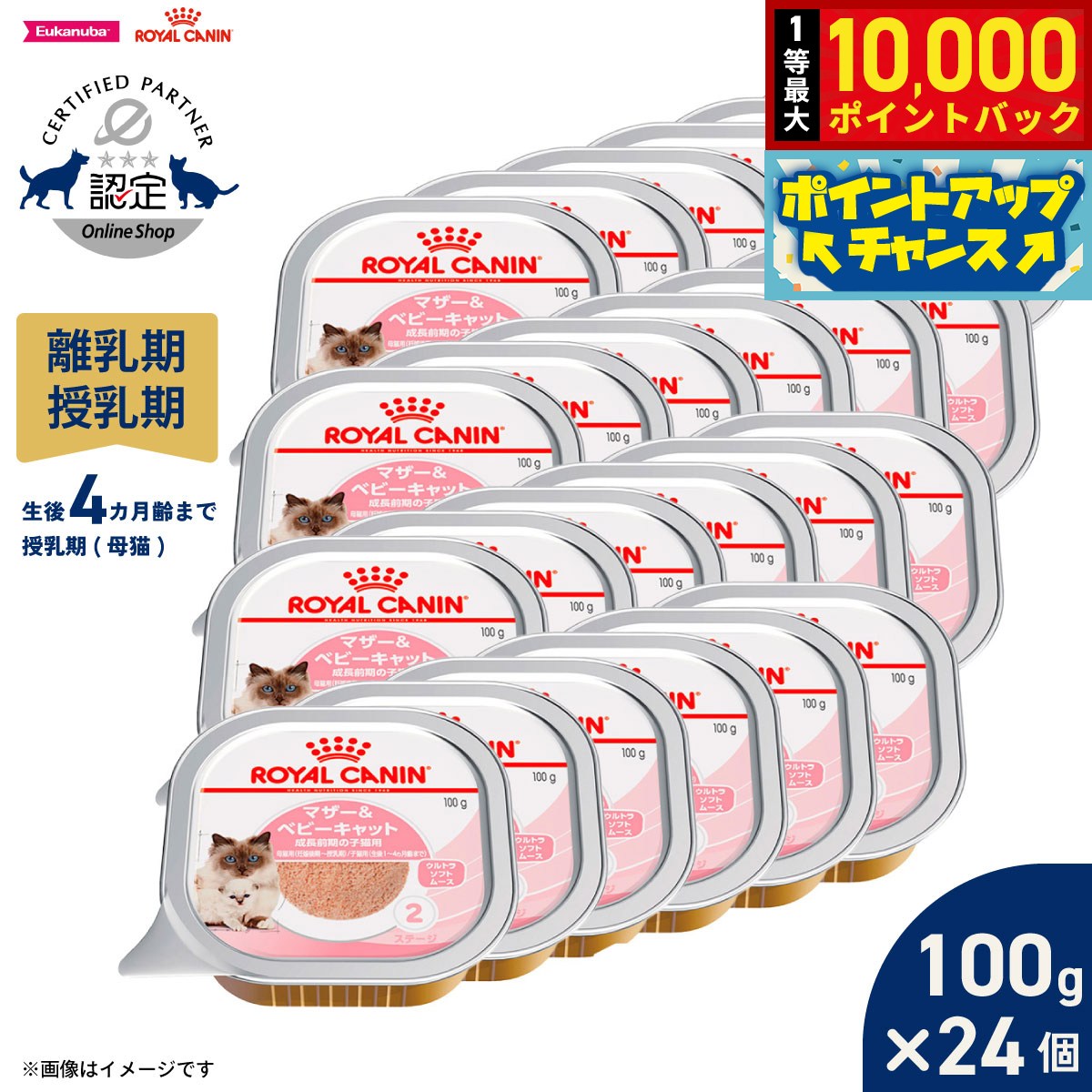 楽天市場】ロイヤルカナン マザー＆ベビーキャット 24個の通販