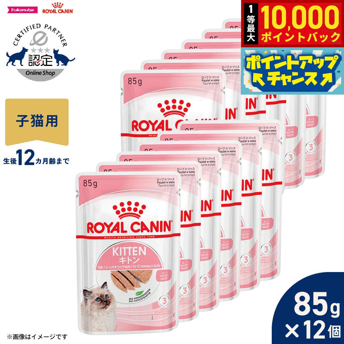 楽天市場】ロイヤルカナン子猫ウェットの通販