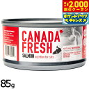 【エントリーでポイント+5.5倍!本日限定!】ペットカインド カナダフレッシュ キャットウェット サーモン SAP 85g 猫 キャットフード ウェットフード 缶詰 全猫種 全年齢 合成保存料 人工香料 着色料不使用 家禽肉不使用
