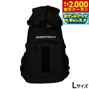【2000円OFFクーポン!&エントリーでポイント+22.5倍!本日限定!】GEWALK(ジウォーク) K9 スポーツサック プラス 2 L ブラック【送料無料】 ペット用リュックサック キャリーバッグ 犬 猫