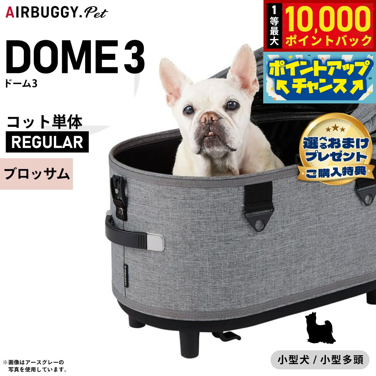 楽天市場】エアバギー ドーム3 レギュラー ブロッサムの通販
