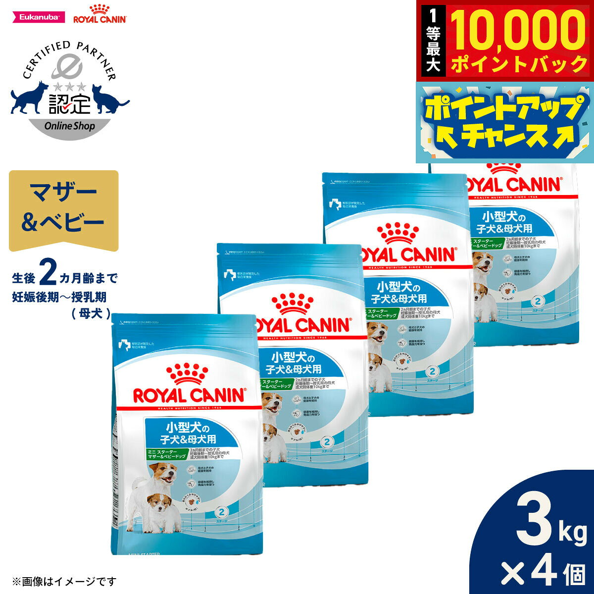 楽天市場】ロイヤルカナン ミニスターター 3kgの通販