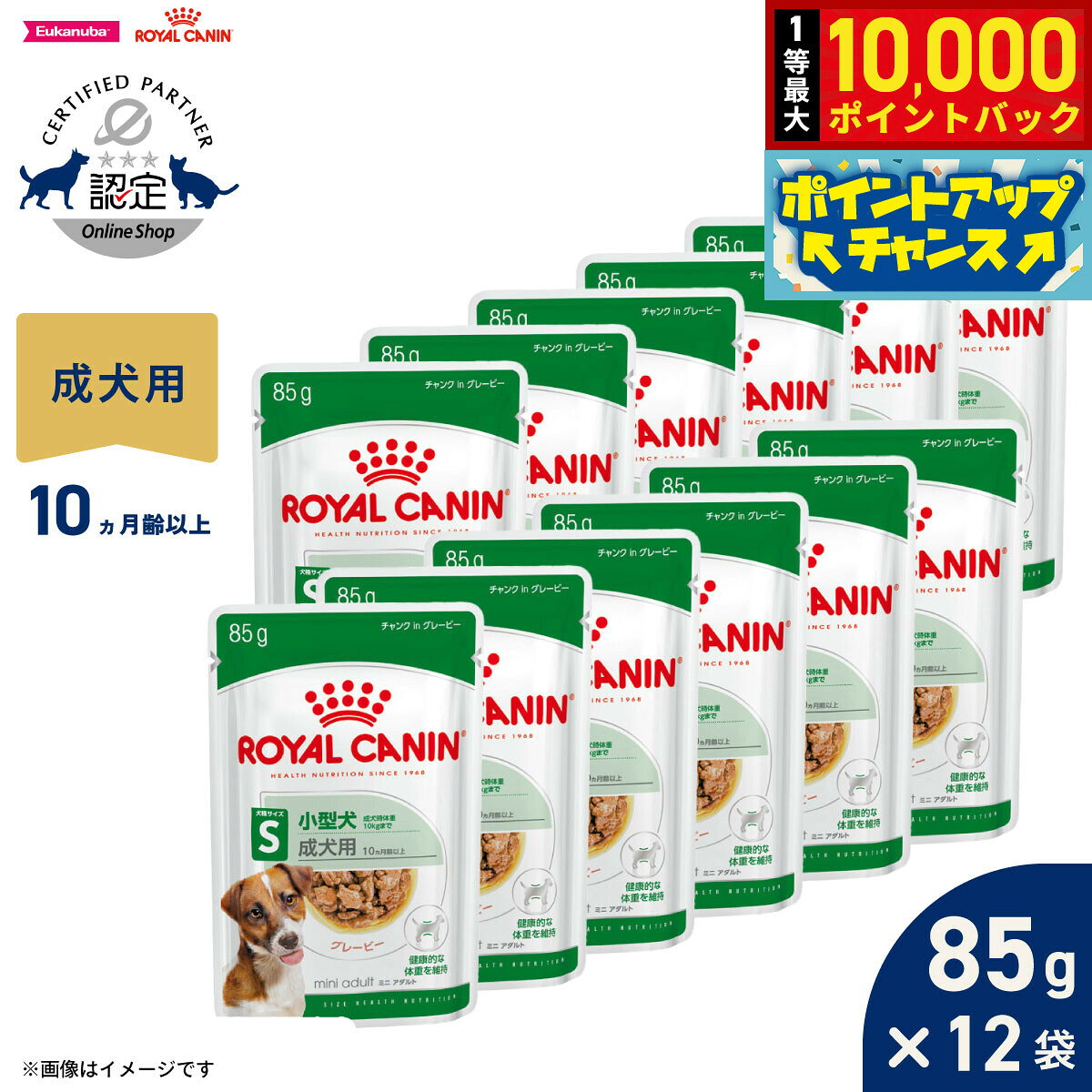 楽天市場】ロイヤルカナン ミニアダルト ウェットの通販
