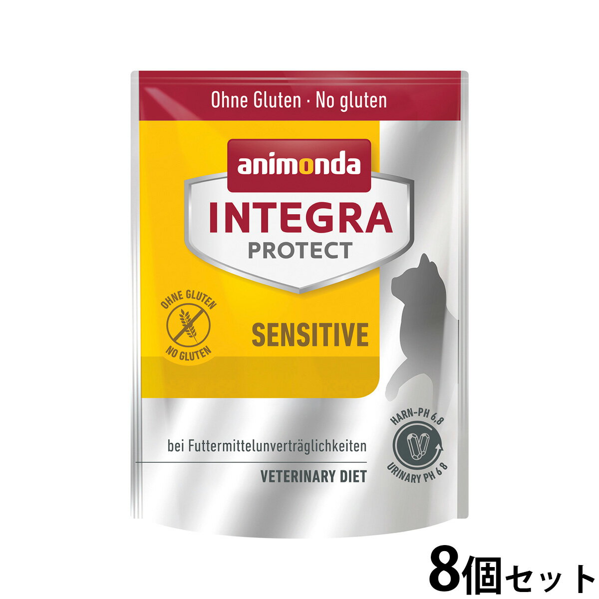 【店内ポイント最大46倍！本日限定！】アニモンダ インテグラプロテクト アレルギーケア キャットフード 300g×8個 無添加 猫
