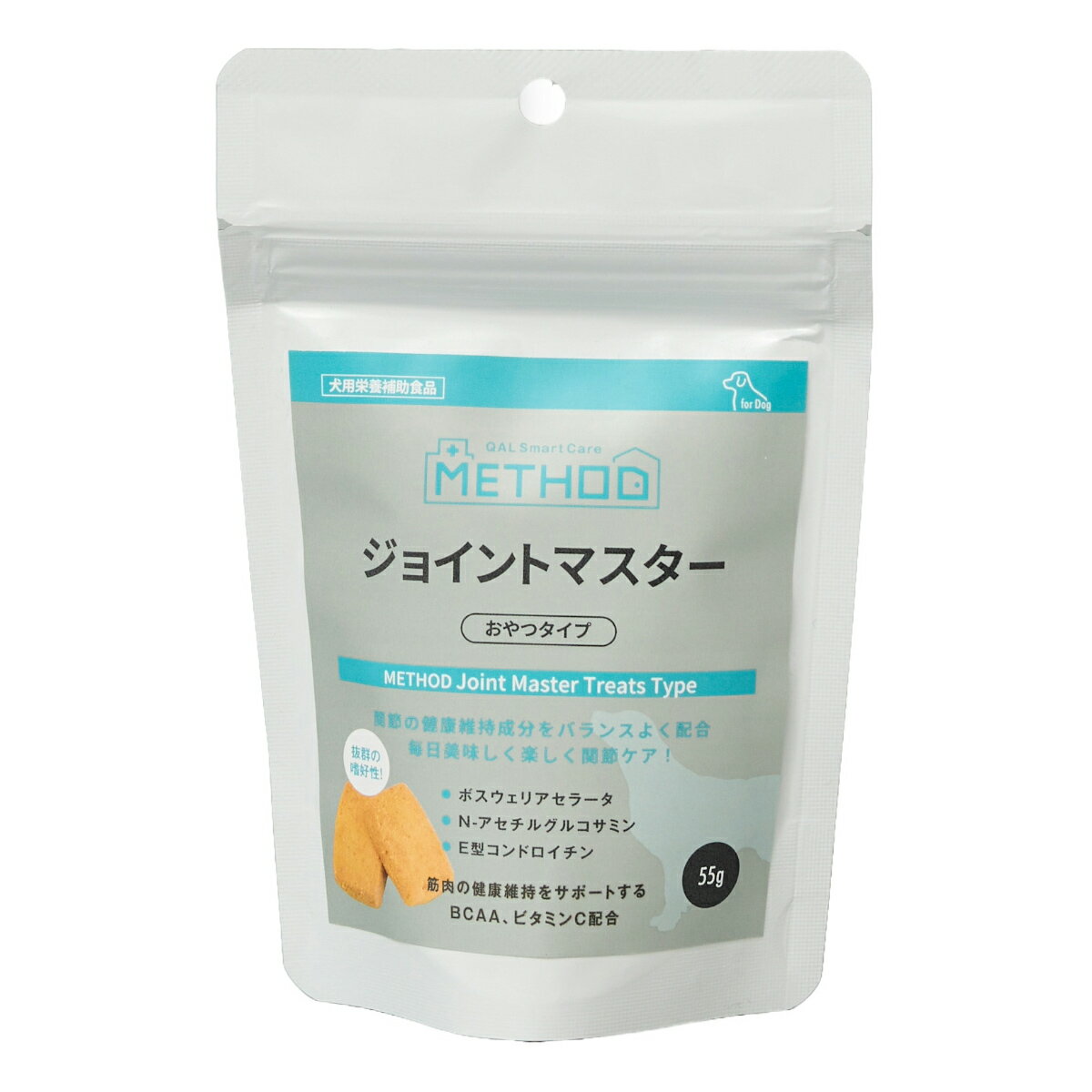 メソッド METHOD サプリメント ジョイントマスター おやつタイプ 55g 関節