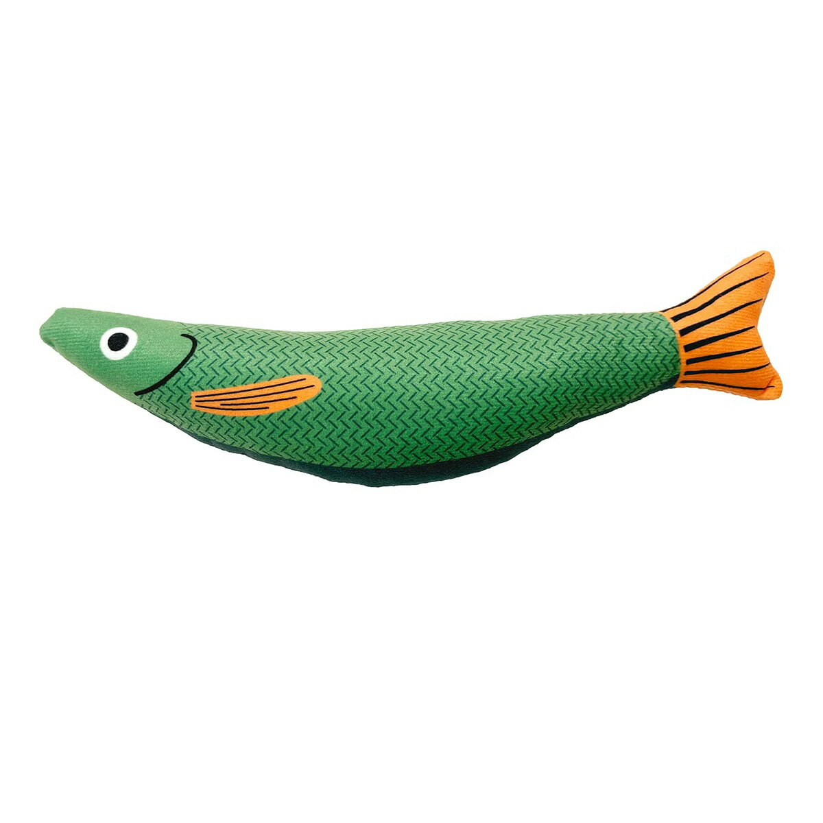 ハイドリーム キャットニップ フィッシュトイ Hi DREAM CATNIP FISH TOY グリーン ぬいぐるみ 魚 マタタビ