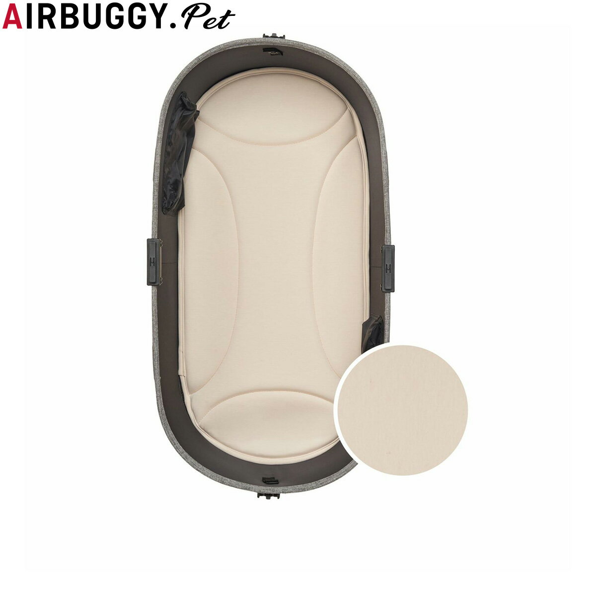【店内ポイント最大42倍！本日限定！】エアバギー フォー ペット AIRBUGGY FOR PET ドーム3 マット ラージ アイボリー ペットバギー 犬 猫