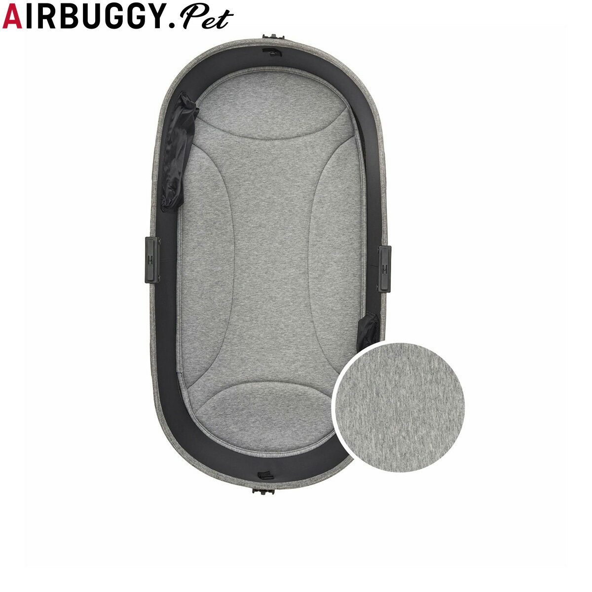 【店内ポイント最大42倍！本日限定！】エアバギー フォー ペット AIRBUGGY FOR PET ドーム3 マット ラージ ライトグレ- ペットバギー 犬 猫