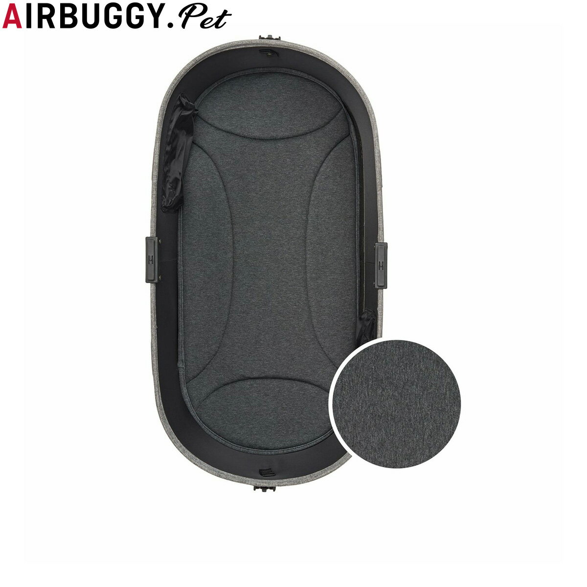【店内ポイント最大42倍！本日限定！】エアバギー フォー ペット AIRBUGGY FOR PET ドーム3 マット ラージ ディムグレー ペットバギー 犬 猫