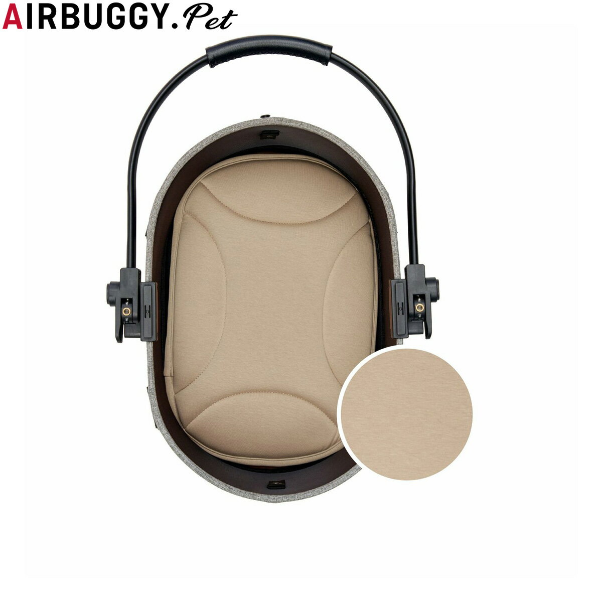 【店内ポイント最大42倍！本日限定！】エアバギー フォー ペット AIRBUGGY FOR PET ドーム3 マット スモール モカ ペットバギー 犬 猫